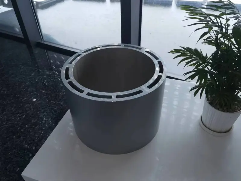 Custom aluminum extrusion round profile components Custom aluminum extrusion round profile components manufactured by YuanZhong Technology Co., Limited